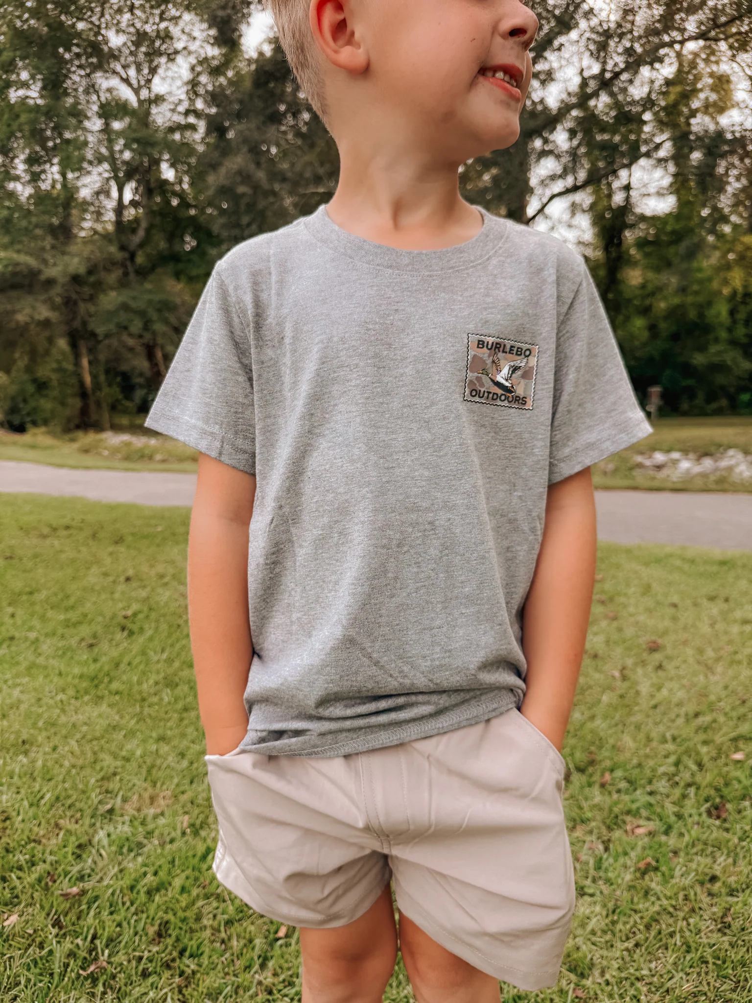 Burlebo Youth & Toddler Mallard Duck Stamp T-Shirt - Image 2