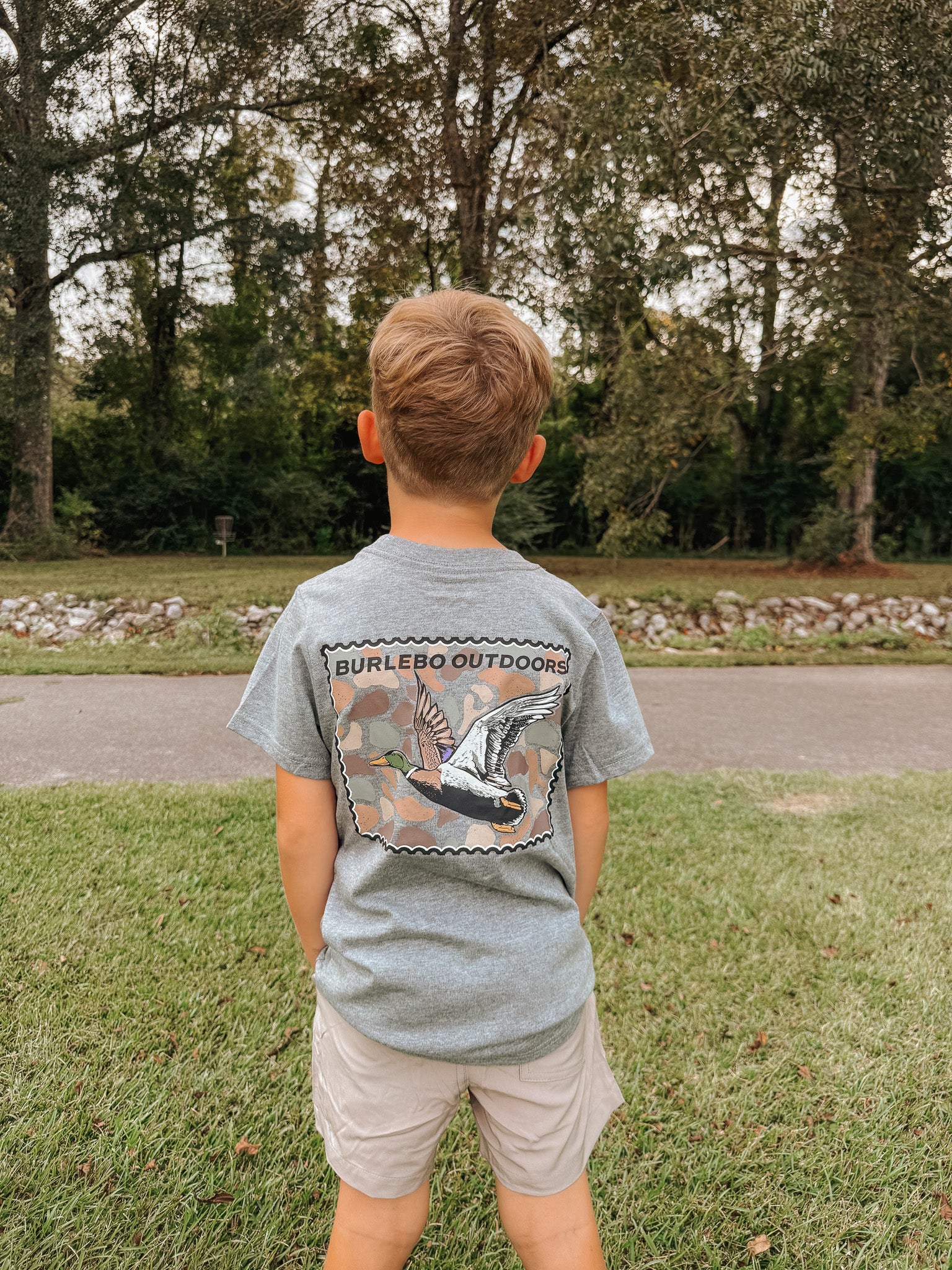 Burlebo Youth & Toddler Mallard Duck Stamp T-Shirt - Image 7