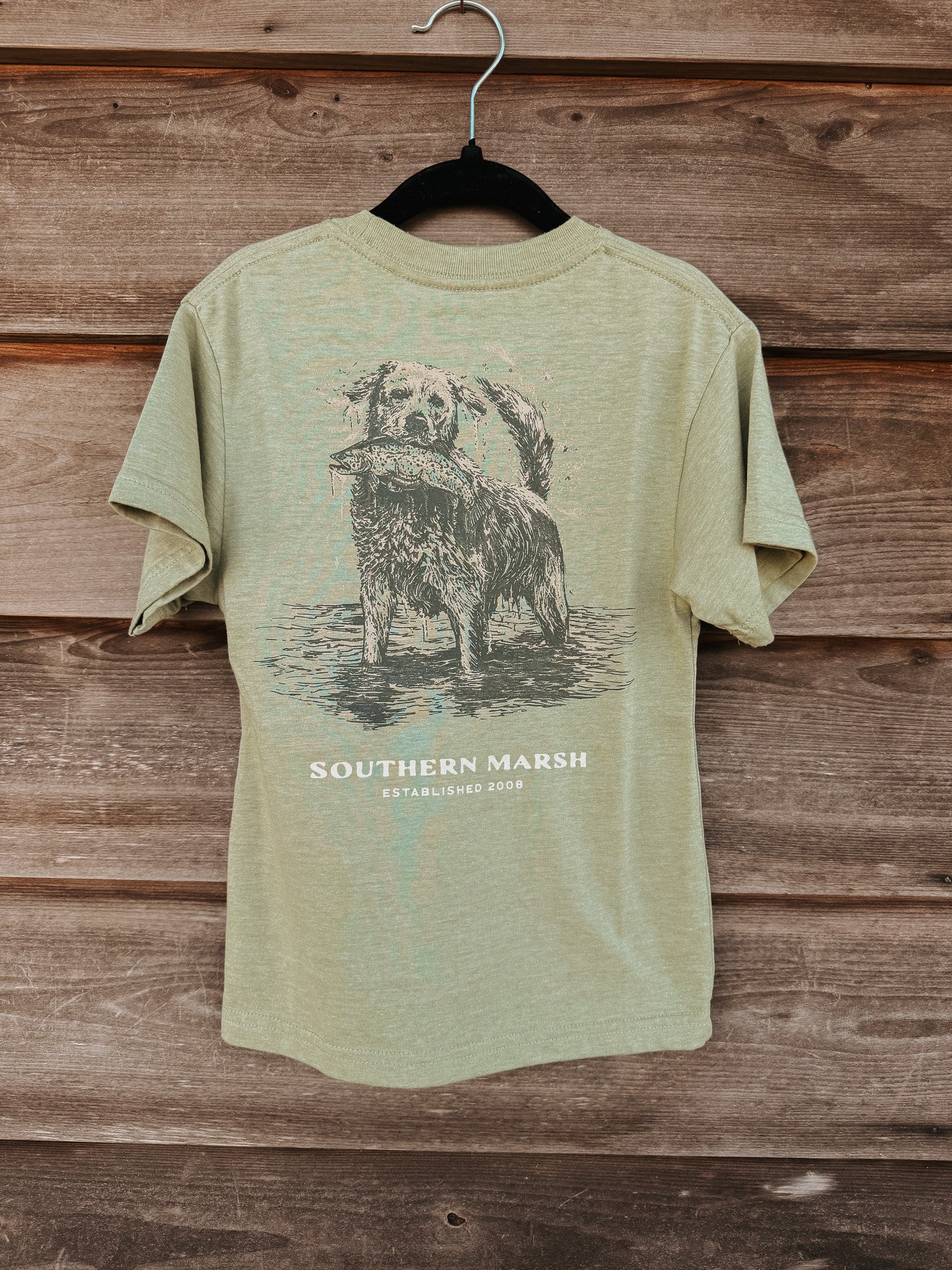 Youth Southern Marsh Shake & Release Seawash T-Shirt
